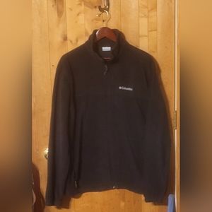Men's XL 🖤 full-zip Columbia fleece jacket ✓LIKE NEW: EXCEPT FOR..